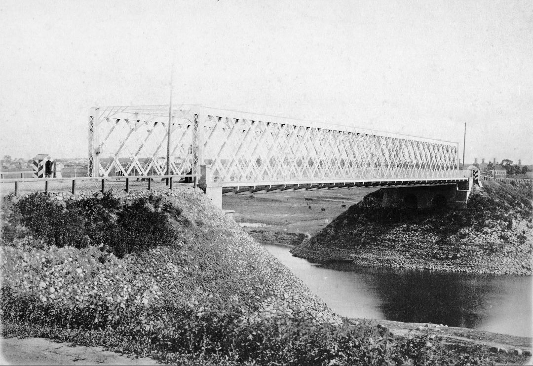 Мост через реку Которосль в г. Ярославле. Конец XIX  в.