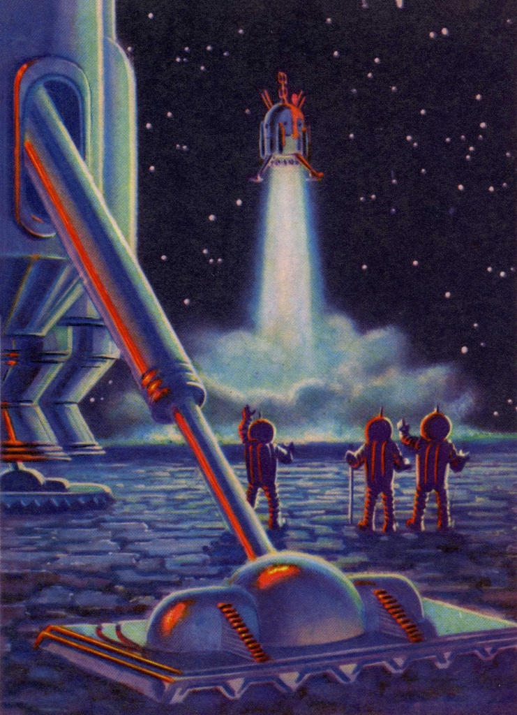 Начинается освоение Луны. Авторы: Леонов А., Соколов А. 1966 г.